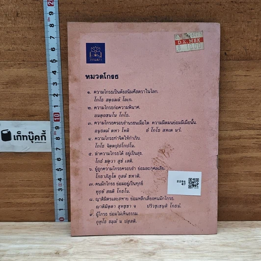 หนังสือ วิธีชนะความโกรธ การทำใจให้สะอาด สว่าง และสงบ รูปที่ 2