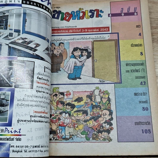 หนังสือ ขายหัวเราะ ปีที่ 14 ฉบับที่ 496 รูปที่ 6