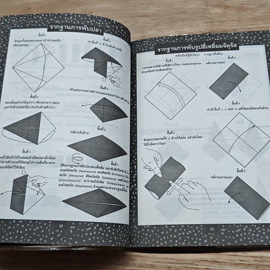 หนังสือ พับกระดาษเป็นไดโนเสาร์ รูปที่ 8