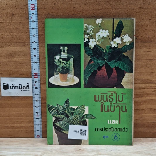 หนังสือ พันธุ์ไม้ในบ้านและการประดับตกแต่ง ชุด 6 รูปที่ 2