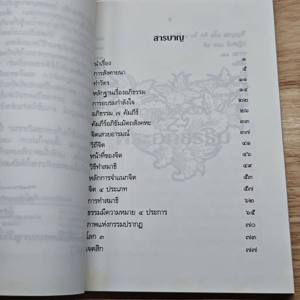 หนังสือ ความเข้าใจเรื่องพระอภิธรรม รูปที่ 6