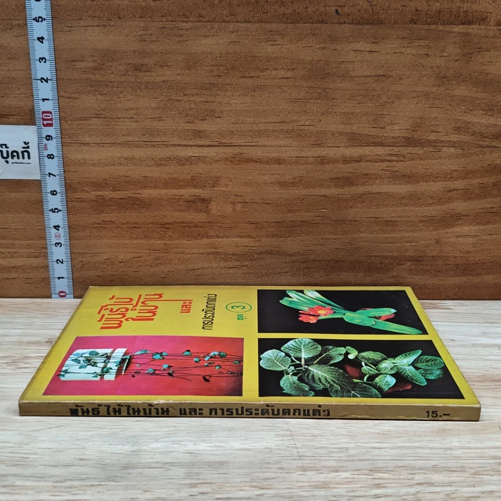หนังสือ พันธุ์ไม้ในบ้านและการประดับตกแต่ง ชุด 3 รูปที่ 3