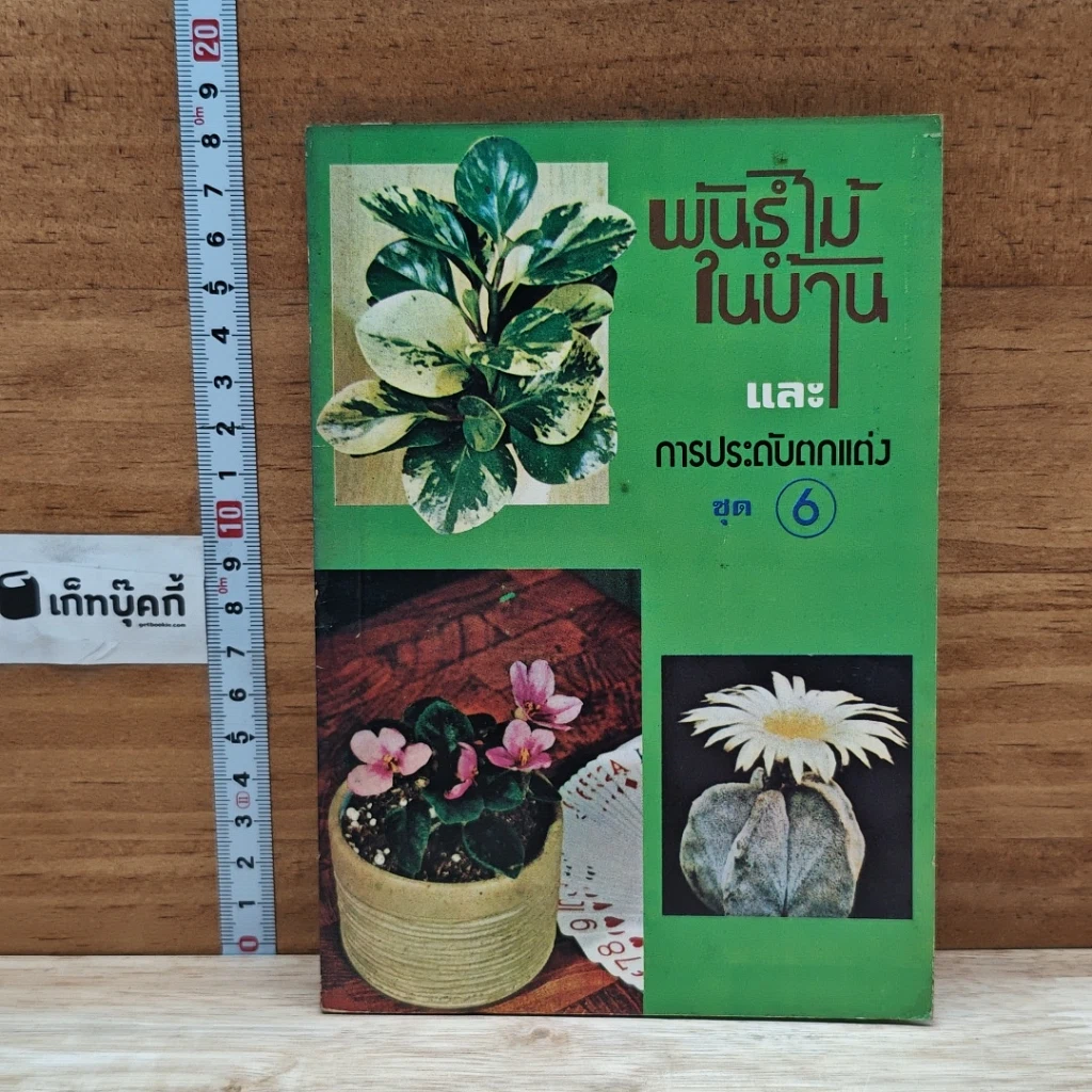 หนังสือ พันธุ์ไม้ในบ้านและการประดับตกแต่ง ชุด 6 รูปที่ 1