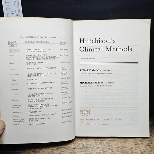Hutchison's Clinical Methods รูปที่ 6