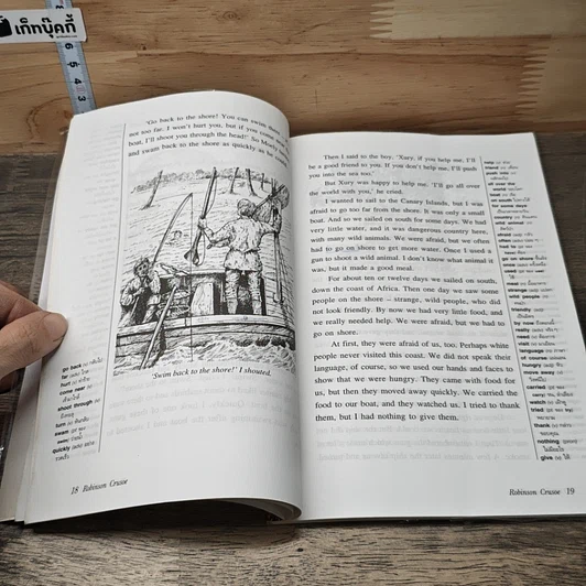 หนังสือ Robinson Crusoe โรบินสัน ครูโซผจญภัยบนเกาะร้าง รูปที่ 8