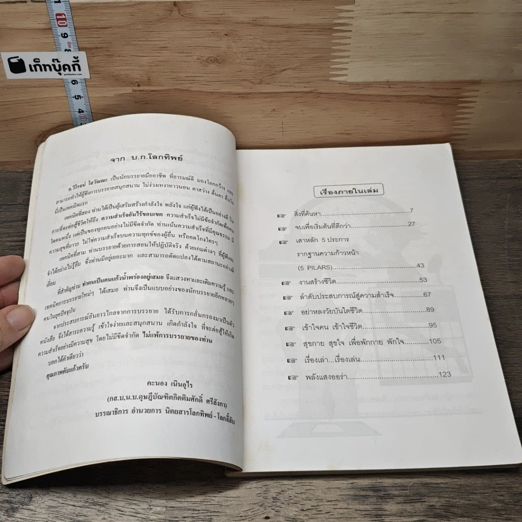 หนังสือ สู่ความสำเร็จอันไร้ขอบเขต สู้ได้ด้วยใจสุข รูปที่ 6