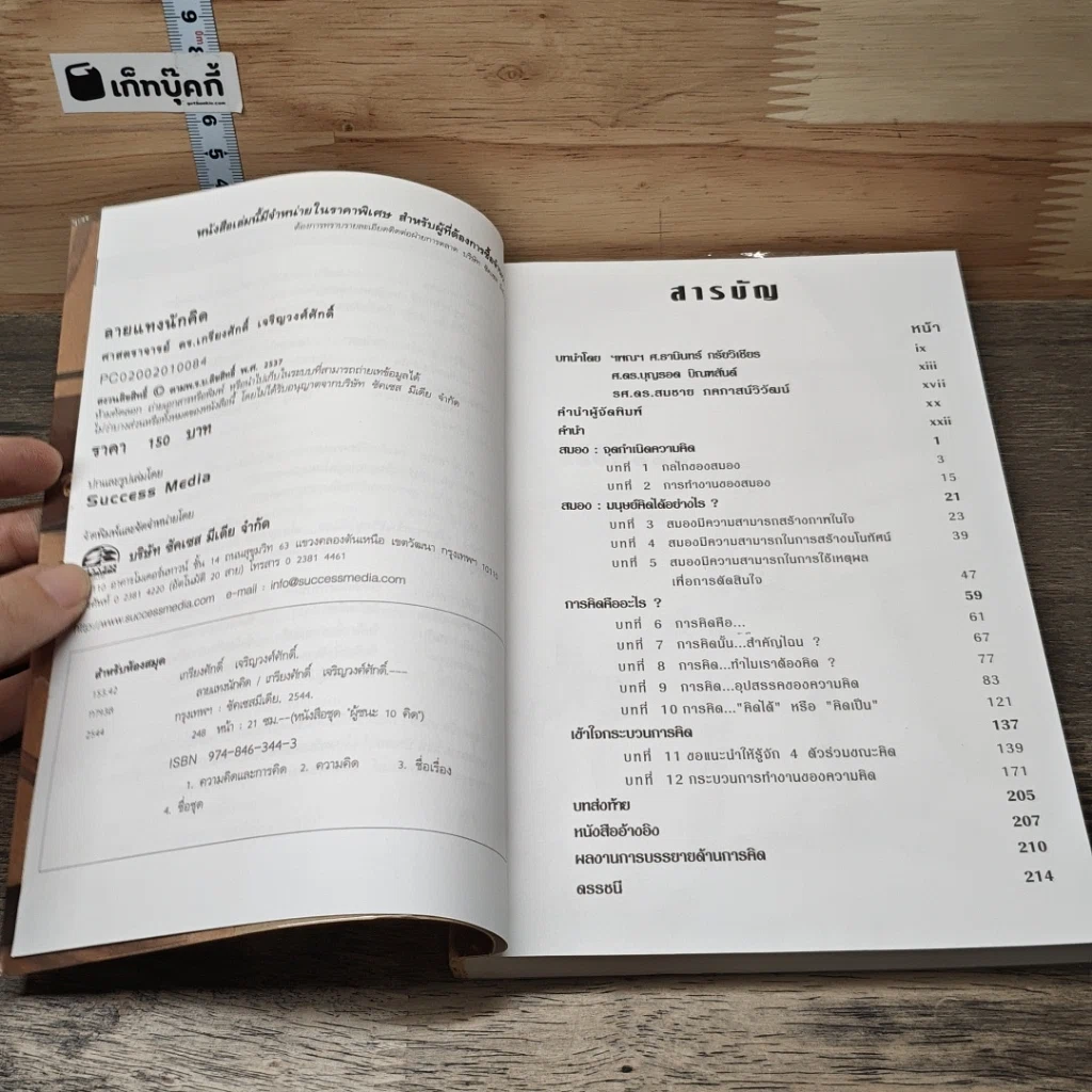 หนังสือ ลายแทงนักคิด รูปที่ 6