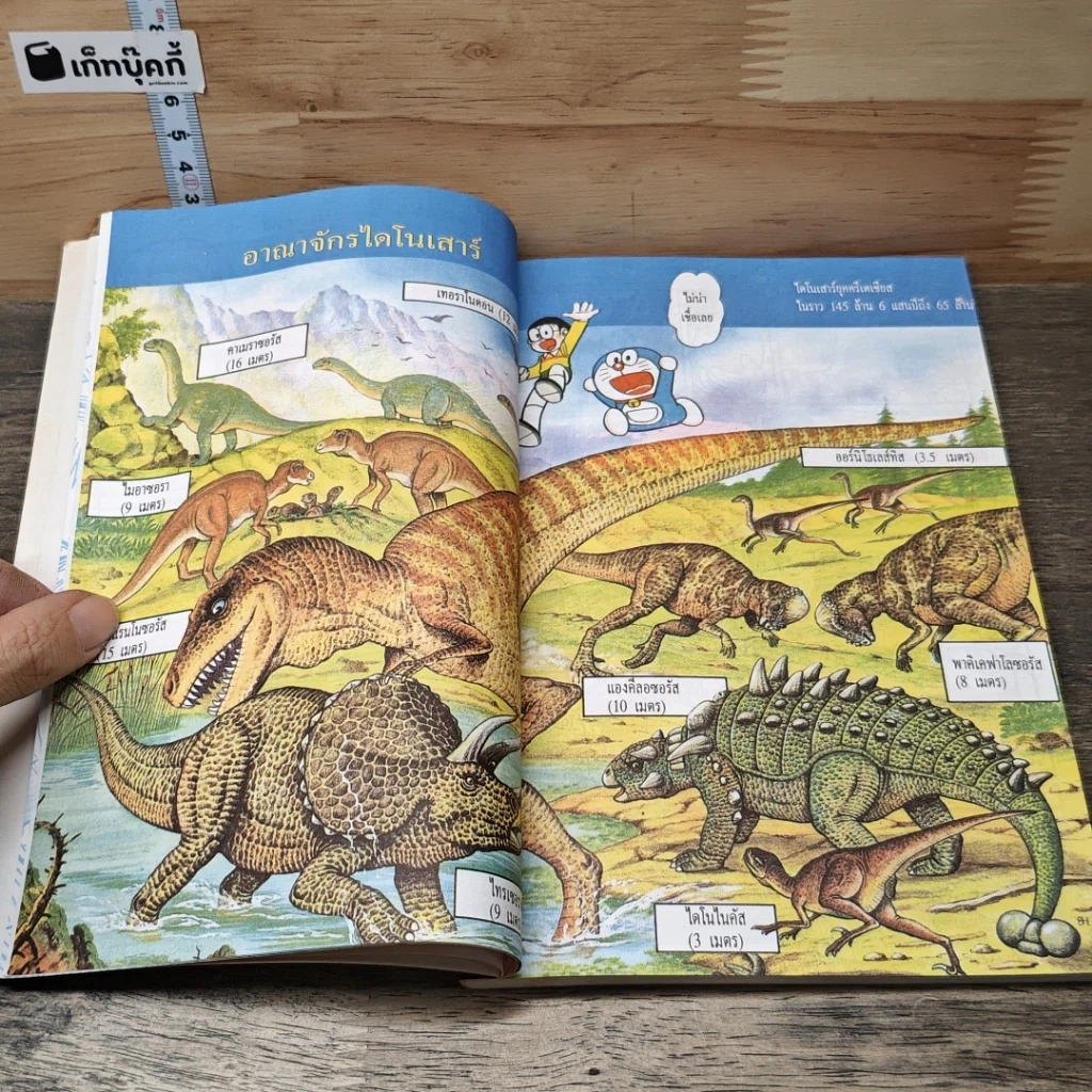 หนังสือ โดเรมอน ค้นพบความมหัศจรรย์ ตะลุยแดนไดโนเสาร์ รูปที่ 7
