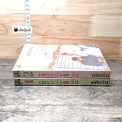 หนังสือ เพราะว่ารัก 2 เล่มจบ รูปที่ 3