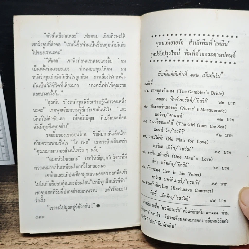 หนังสือ นิยายรักโรมานซ์ เสี่ยงรัก รูปที่ 9