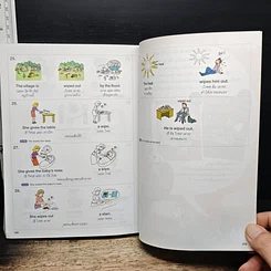 หนังสือ เก่งอังกฤษ คิดจากภาพ คำกริยา รูปที่ 10