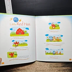 หนังสือ แม่ไก่น้อยสีแดง The Little Red Hen รูปที่ 7