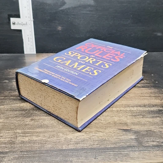 หนังสือ The Official Rules of Sports and Games รูปที่ 4