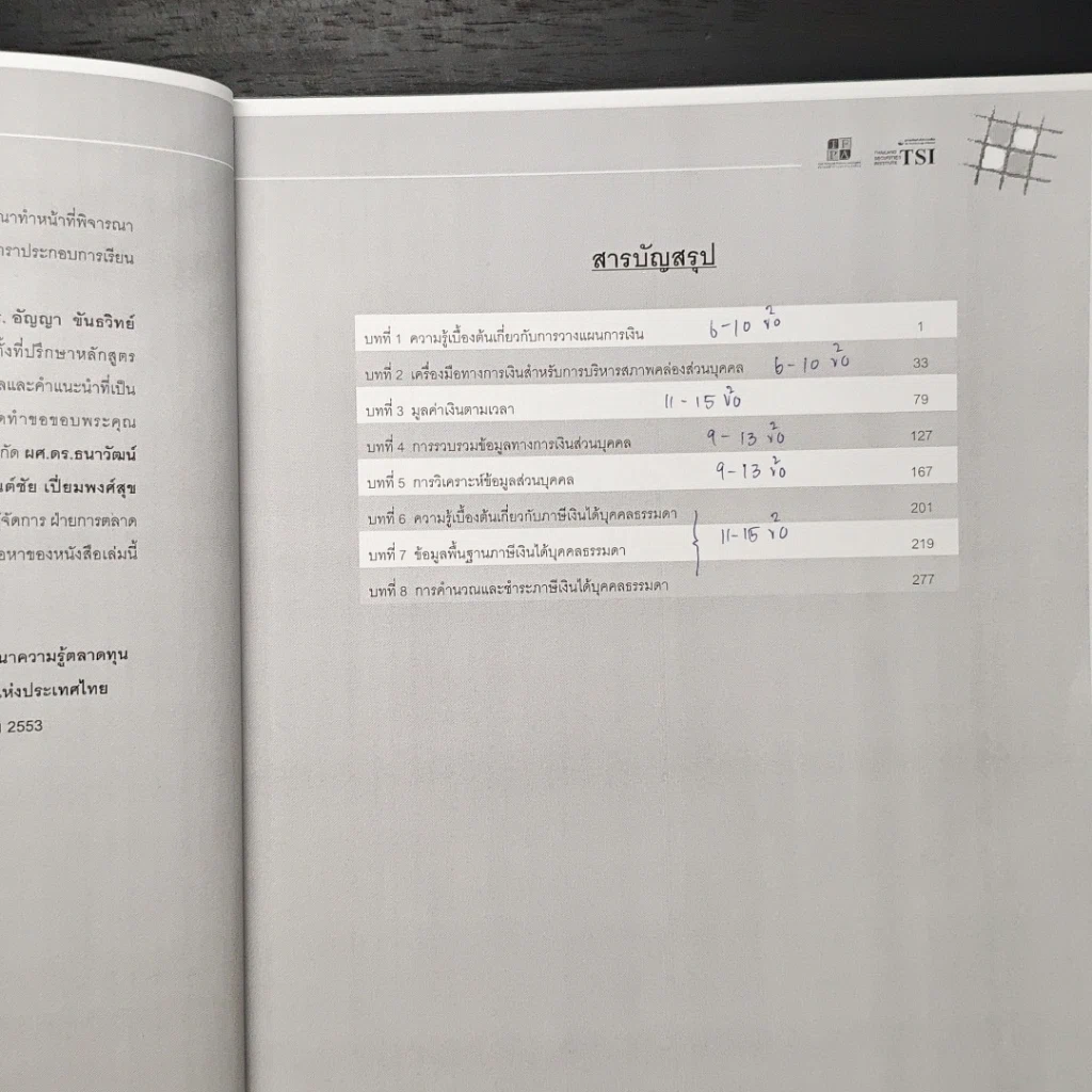 หนังสือ หลักสูตรวางแผนการเงิน ชุดวิชาที่ 1 พื้นฐานการวางแผนการเงิน รูปที่ 8