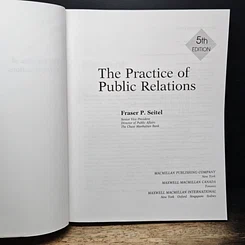 หนังสือ The Practice of Public Relations รูปที่ 6