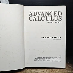 หนังสือ Advanced Calculus รูปที่ 6