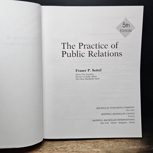 หนังสือ The Practice of Public Relations รูปที่ 6