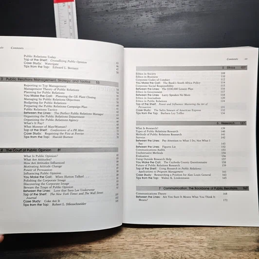 หนังสือ The Practice of Public Relations รูปที่ 9