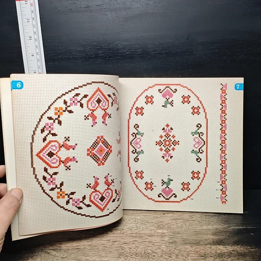 หนังสือ クロス・ステッチ図案集 รูปที่ 9