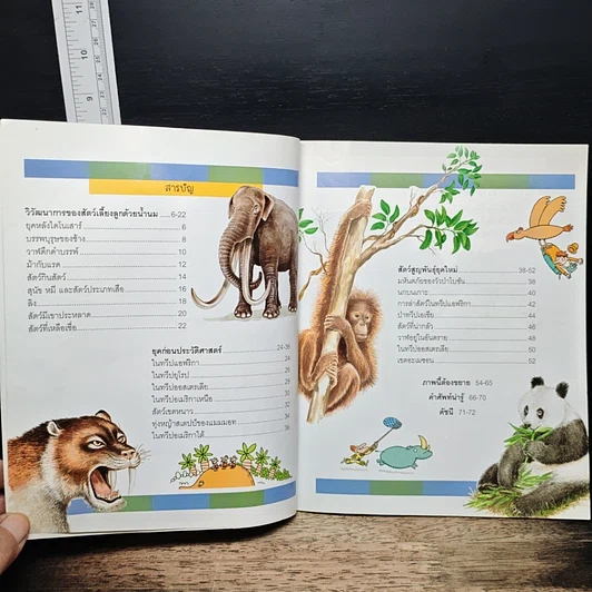 หนังสือ สารานุกรมภาพสำหรับเด็ก สัตว์ (เกือบ) สูญพันธุ์ รูปที่ 7
