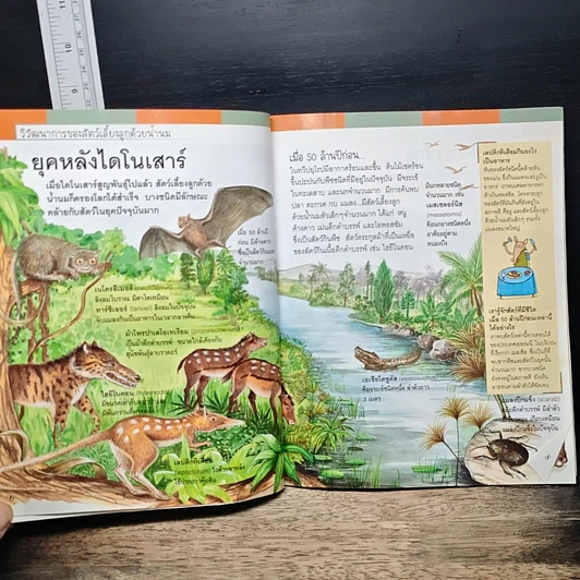 หนังสือ สารานุกรมภาพสำหรับเด็ก สัตว์ (เกือบ) สูญพันธุ์ รูปที่ 8