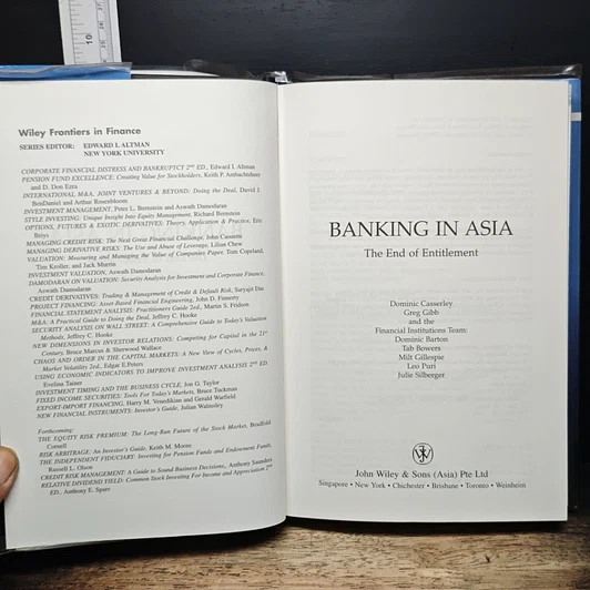 หนังสือ Banking in Asia: The End of Entitlement รูปที่ 6