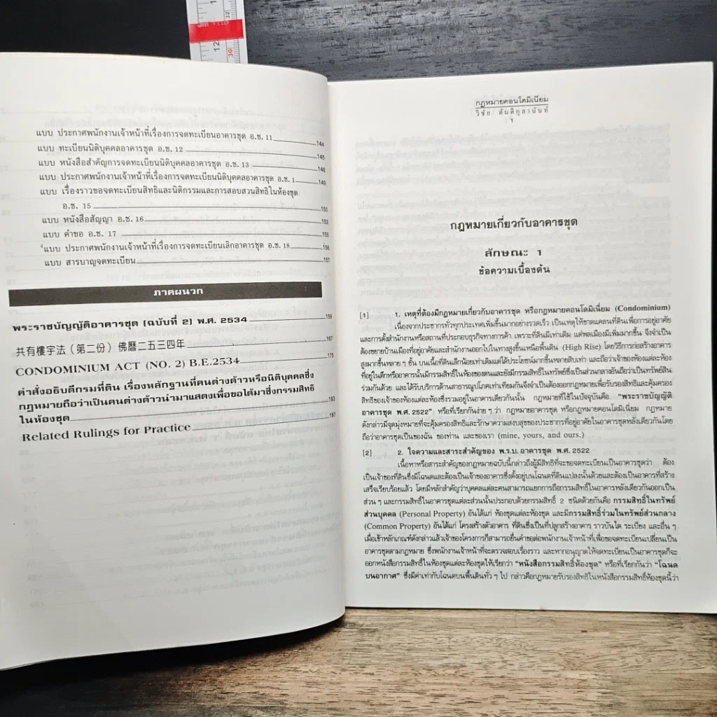 หนังสือ คำอธิบายกฎหมายเกี่ยวกับอาคารชุด (กฎหมายคอนโดมิเนียม) รูปที่ 11