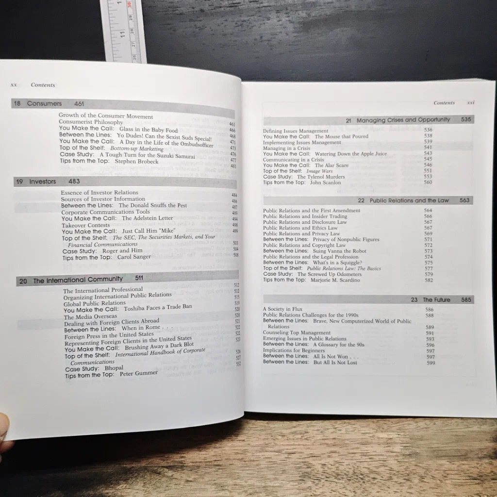 หนังสือ The Practice of Public Relations รูปที่ 12