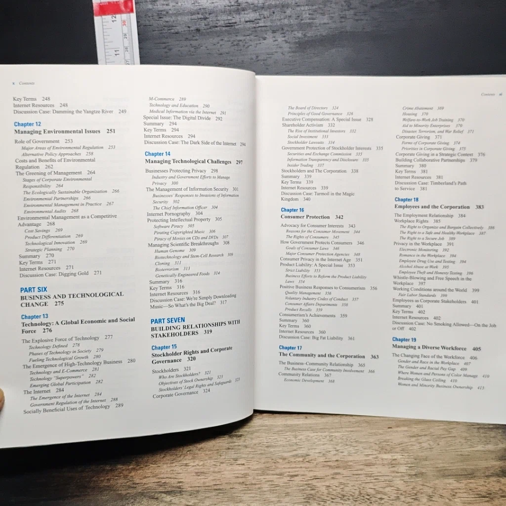 หนังสือ Business & Society รูปที่ 9