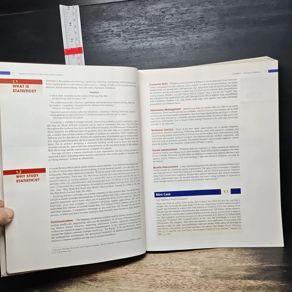 หนังสือ Applied Statistics for Business and Economics รูปที่ 9