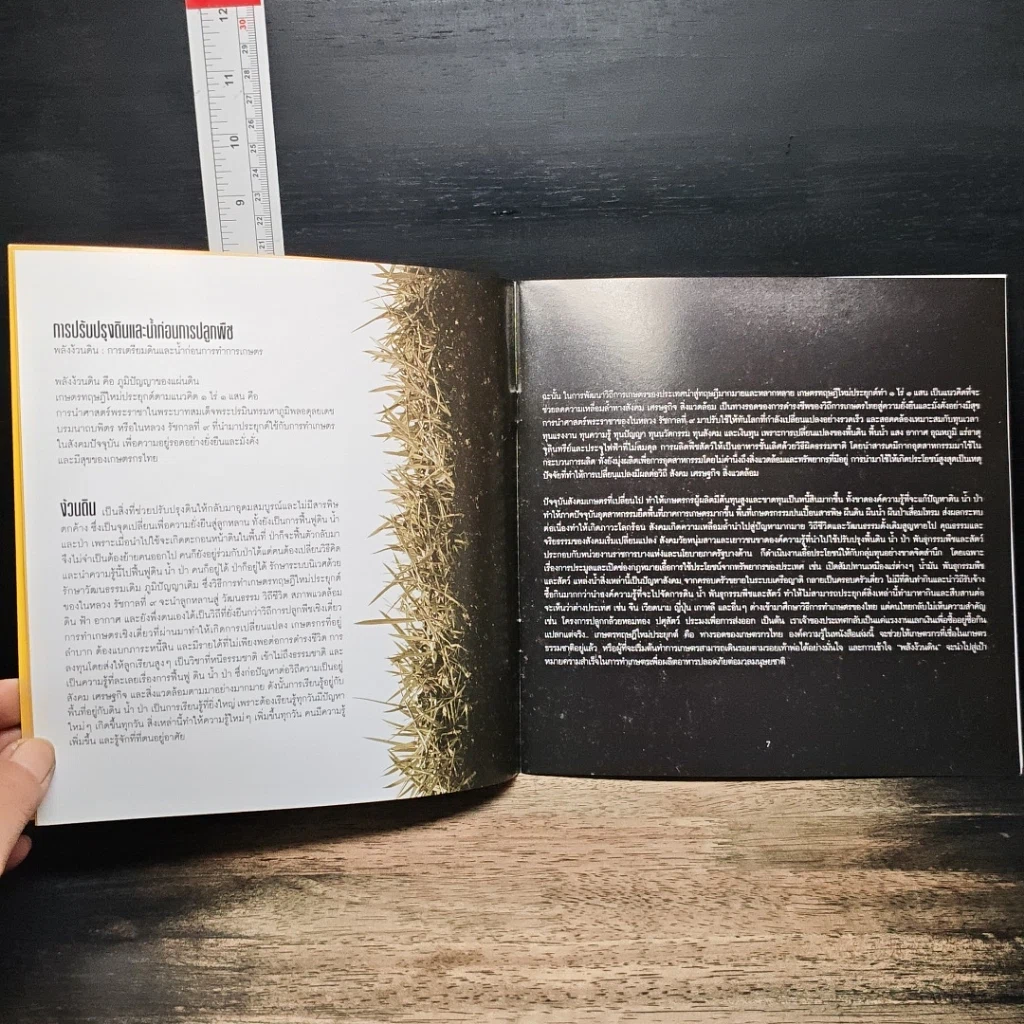 หนังสือ พลังง้วนดิน กำเนิด ดิน น้ำ ป่า ด้วยศาสตร์พระราชา รัชกาลที่ 9 รูปที่ 6