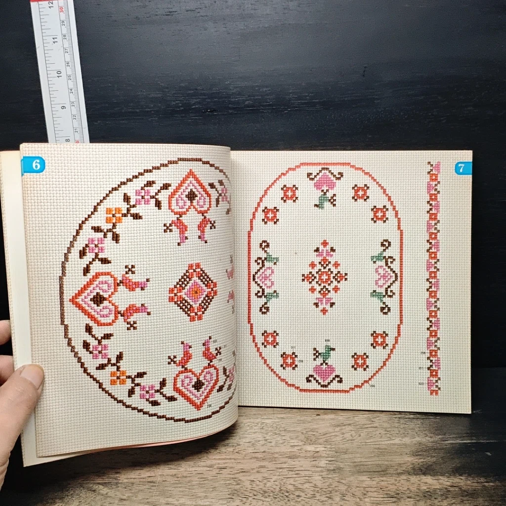 หนังสือ クロス・ステッチ図案集 รูปที่ 9