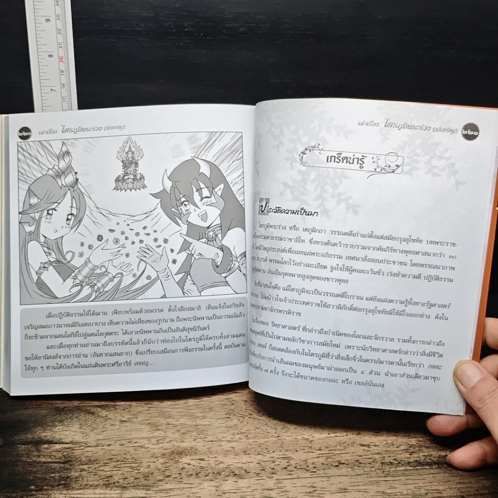 หนังสือ เล่าเรื่องไตรภูมิพระร่วง (ฉบับการ์ตูน) รูปที่ 10