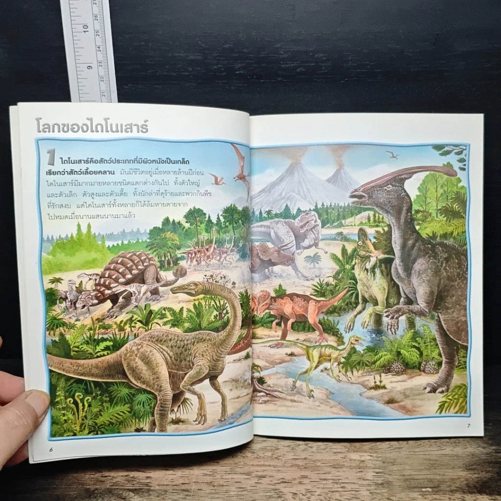 หนังสือ 100 เรื่องน่ารู้เกี่ยวกับไดโนเสาร์ รูปที่ 7