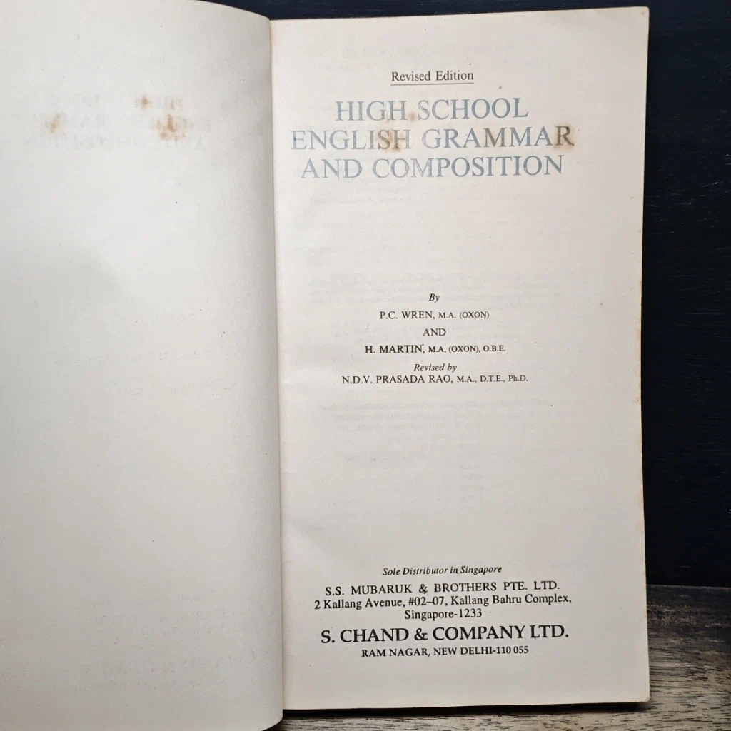 หนังสือ High School English Grammar and Composition รูปที่ 6