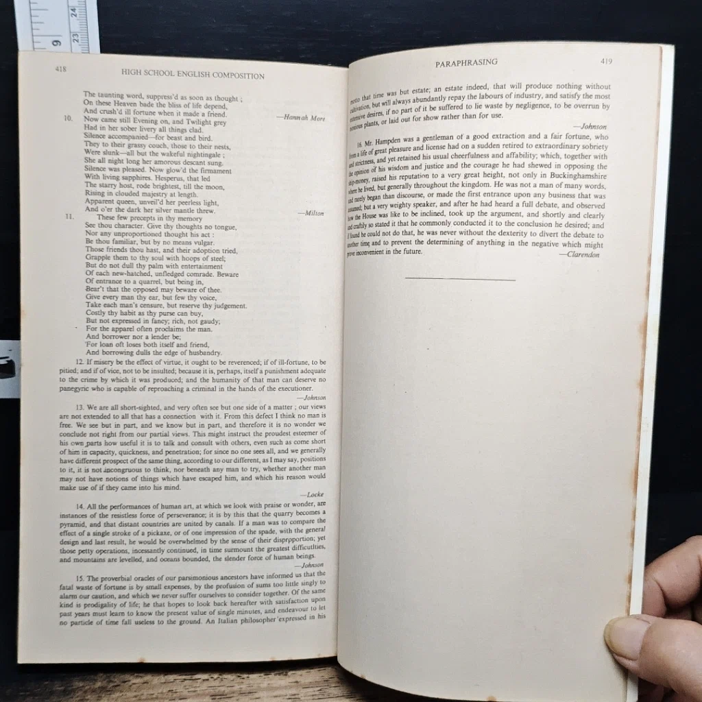 หนังสือ High School English Grammar and Composition รูปที่ 15