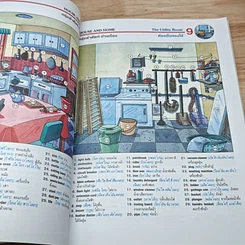 หนังสือ Picture Dictionary พจนานุกรมภาพ รูปที่ 9