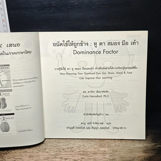 หนังสือ ถนัดใช้ให้ถูกย่าง : หู ตา สมอง มือ เท้า รูปที่ 6