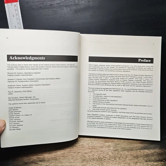 หนังสือ Federal Aviation Regulations Explained Parts 1, 61, 91, 141 and NTSB 830 รูปที่ 6