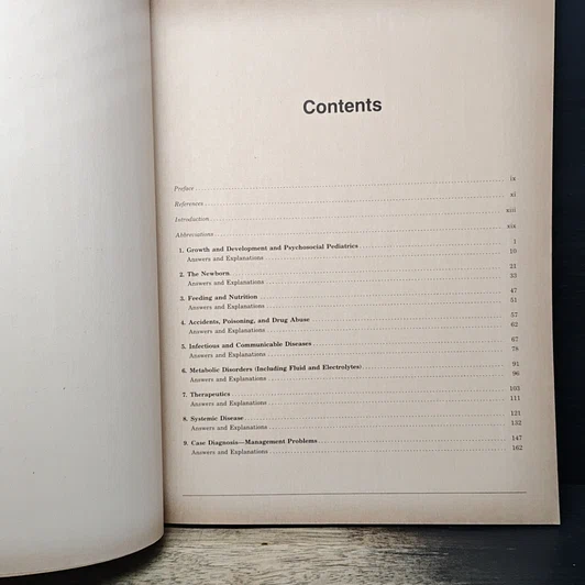 หนังสือ Appleton & Lange's Review of Pediatrics รูปที่ 7