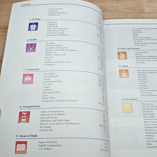 หนังสือ The Oxford Picture Dictionary รูปที่ 7