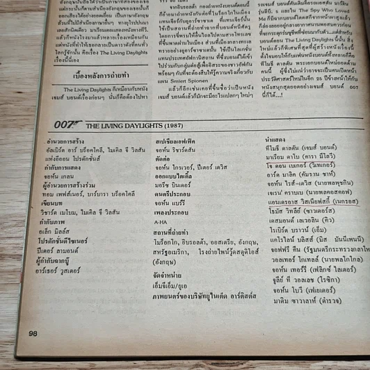 หนังสือ เจมส์ บอนด์ 007 พลิกแฟ้มประวัติ 25ปี รูปที่ 9