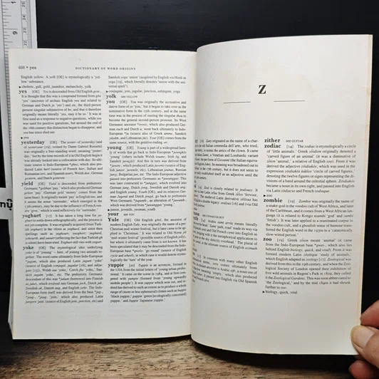 หนังสือ Times Dictionary of Word Origins รูปที่ 7