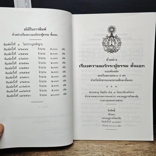 หนังสือ ตัวอย่าง เรียงความแก้กระทู้ธรรม ชั้นเอก รูปที่ 6