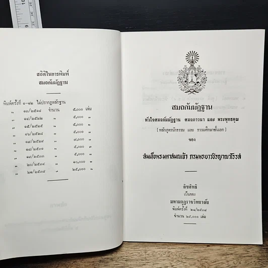 หนังสือ สมถกัมมัฏฐาน หลักสูตรนักธรรม และธรรมศึกษาชั้นเอก รูปที่ 6