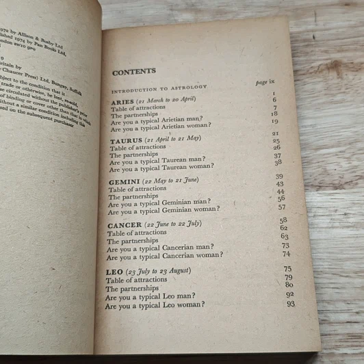 หนังสือ Love, Sex and Astrology รูปที่ 7