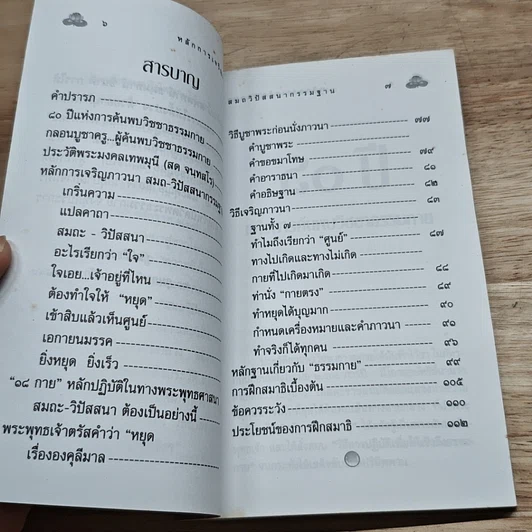 หนังสือ สมถวิปัสสนา รูปที่ 6