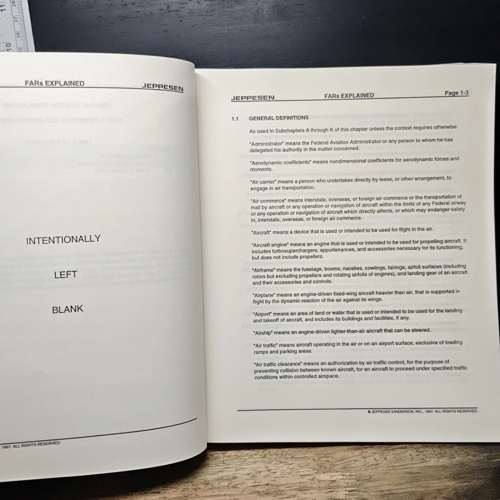 หนังสือ Federal Aviation Regulations Explained Parts 1, 61, 91, 141 and NTSB 830 รูปที่ 8