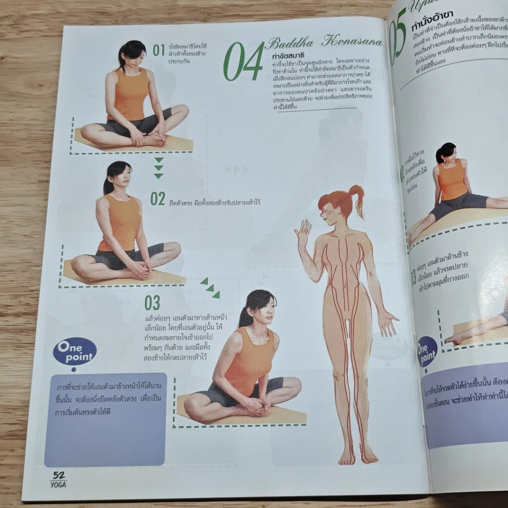 หนังสือ โยคะ: สร้างความสมดุลโดยเน้นท่าอาสนะเป็นหลัก เพื่อยึดกล้ามเนื้อ รูปที่ 8