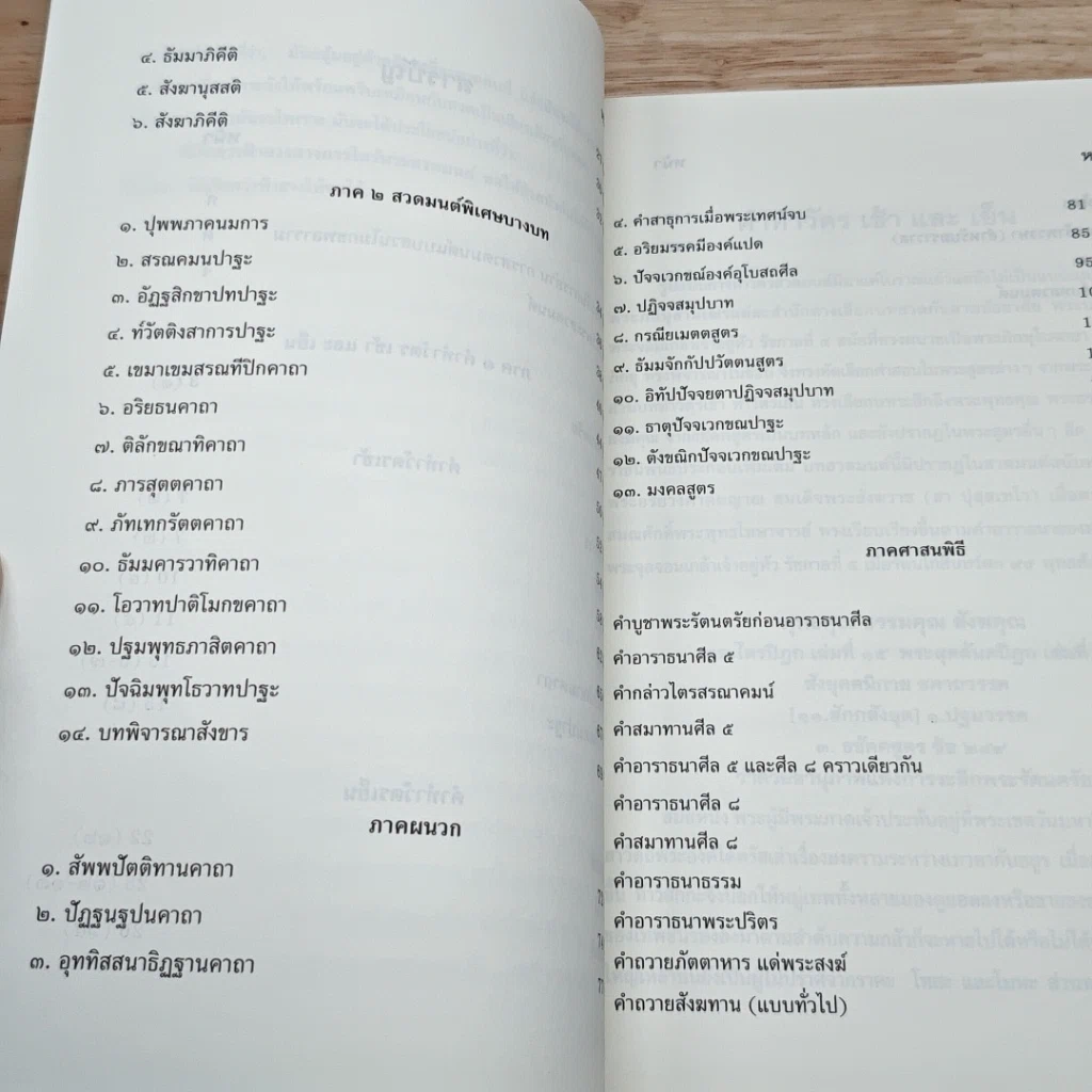 หนังสือ คู่มืออุบาสก อุบาสิกา ทำวัตรเช้า-เย็น บทสวดมนต์พิเศษ และศาสนพิธีแปลไทย รูปที่ 7